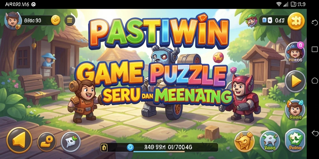 Gameplay seru PASTIWIN menantang pikiran Anda.