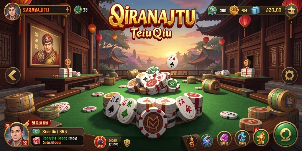 Screenshot gameplay QiuQiu SARANAJITU yang menarik.
